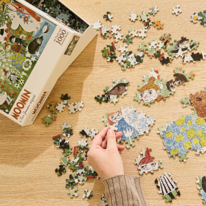 Preview: Moomin Art Puzzle - Floral Garden