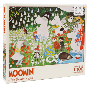 Moomin Art Puzzle - Floral Garden