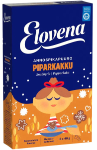 Elovena Annospikapuuro Piparkakku Instant-Haferflocken Lebkuchen