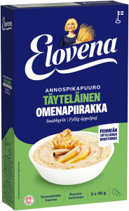 Elovena Annospikapuuro Omenapiirakka Instant-Haferflocken Apfelkuchen