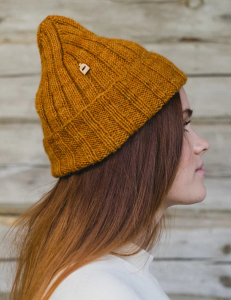 Preview: Myssy Piltti Farmester Beanie Strickmütze
