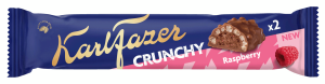 Karl Fazer Crunchy Vadelma Riegel Himbeercrunch
