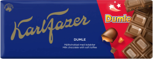 Karl Fazer Dumle Milchschokolade mit Toffee