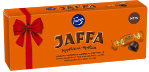 Fazer Jaffa Schokoladenkonfekt mit Orangenfüllung