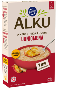 Fazer Alku Uuniomena Annospikapuuro Instant-Haferflocken Bratapfel-Zimt