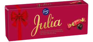 Fazer Julia Schokoladenkonfekt mit Marmeladenfüllung