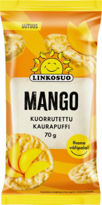 Linkosuo Kuorrutettu Mango Kaurapuffi Haferpuffscheiben