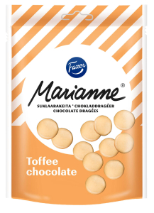 Fazer Marianne Toffee suklaarae Schokoladen-Toffee-Dragées