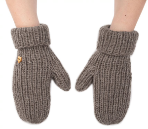 Myssy Vanttuut Kivi gestrickte Fausthandschuhe