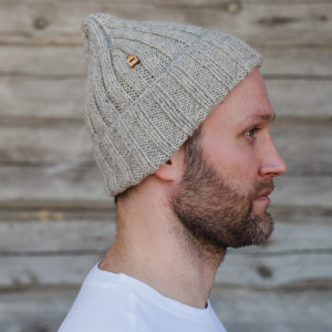 Preview: Myssy Piltti Farmester Beanie Strickmütze