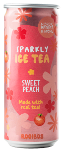 Nordic Berries & More Sparkly Ice Tea Sweet Peach