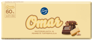 Karl Fazer Omar Schokolade mit weichem Toffee