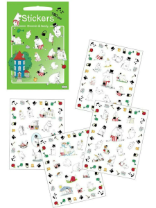 Preview: Mumin Aufkleberbogen