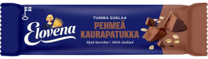 Elovena Pehmeä Kaurapatukka Weicher Haferflockenriegel Dunkle Schokolade