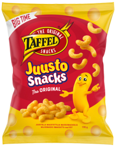 Taffel Juustosnacks mit Käse gewürzte Maissnacks