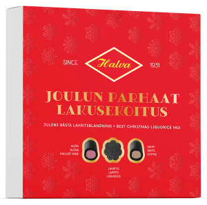 Halva Joulun Parhaat Lakusekoitus Weihnachts-Lakritzmischung
