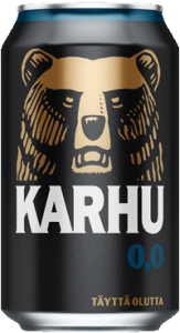 Karhu Alkoholiton Lager Olut Alkoholfreies Bier