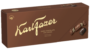 Karl Fazer Dark Dunkle Schokolade-Pralinen