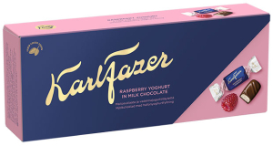 Karl Fazer Vadelmajoghurtti Himbeer-Joghurt Pralinen-Box