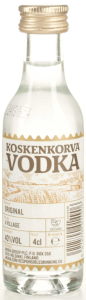 Koskenkorva Vodka, 4 cl Miniatur-Flasche,  40%