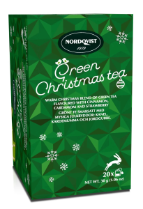 Nordqvist grüner Weihnachtstee Schwarztee-Mischung