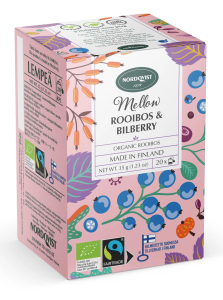 Nordqvist Mellow Luomu Rooibos & Mustikka - Rooisbos mit Blaubeere