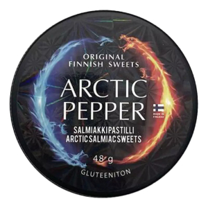 Riipisen Salmiakkipastilli Arctic Pepper - Salmiak-Pastillen