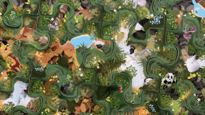 Etsi ja löydä! Safariseikkailu Safari-Abenteuer-Spiel