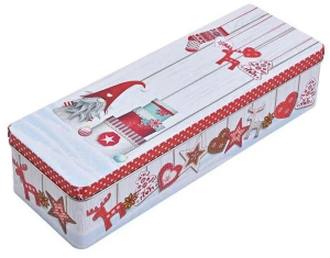 Geschenkdose Tonttu Wichtel aus Blech