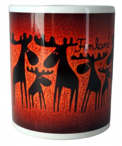 Kaffeebecher Heidi Lange-Design Finland Hirvi Elche