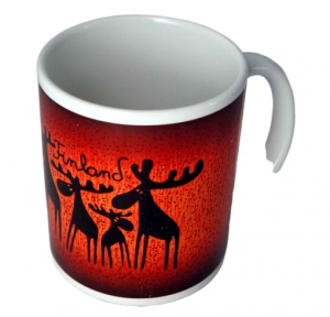 Kaffeebecher Heidi Lange-Design Finland Hirvi Elche