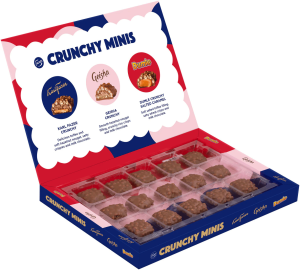 Fazer Crunchy Minis Schokoladenkonfekt