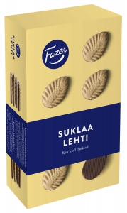 Fazer Suklaa Lehti Schokoladenblatt Kekse