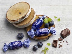 Karl Fazer Mustikkatryffeli Blaubeer-Trüffel-Pralinen