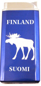 Sytkäri Feuerzeug Elch Finland Suomi