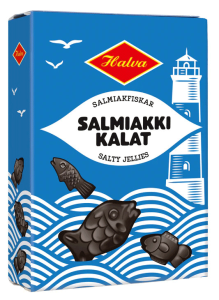 Halva Salmiakki Kalat Laktritz Fische