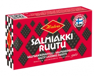 Halva Salmiakkiruuku Lakritzrauten Pastillen