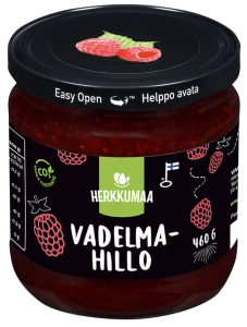 Herkkumaa Vadelmahillo Konfitüre