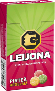 Cloetta Leijona Pirteä Hedelmä Fruchtpastillen