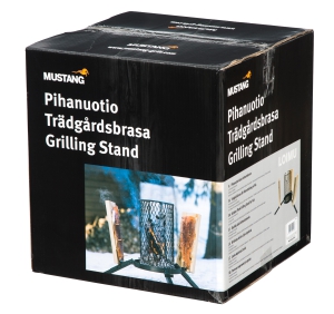 Mustang Kalanloimutuslaite Pihanuotio Flammlachs-Grill