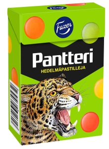 Fazer Pantteri Hedelmäpastillit Frucht-Pastillen