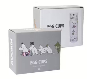 Mumin Eierbecher-Set