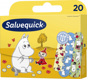 Salvequick Muumi lastenlaastari Mumin Kinderpflaster