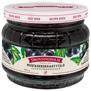 Dronningholm Mustaherukkahyytelö Schwarze Johannisbeer-Gelee