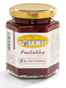 Hommanäs 1771 Puolukkahillo Preiselbeer-Konfitüre ohne Zuckerzusatz