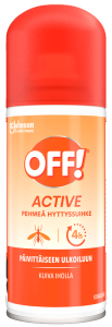 OFF! Active Pehmeä Hyttysaersoli Sanftes Mückenspray