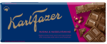 Karl Fazer Pähkinä-Rusina Haselnuss-Rosinen,  180 g Tafel