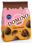 Fazer Domino Bites Salty Caramel herkuttelukeksi Kekse mit salzigem Karamell