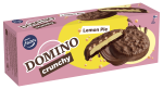Fazer Domino Crunchy Lemon Pie Herkuttelukeksi Doppelkeks mit Lemon-Füllung