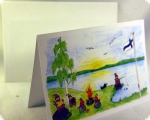Faltkarte Mittsommernacht